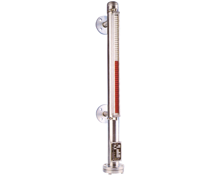 Stainless steel magnetic level gauge MG 33 flanged PN16 DN 20